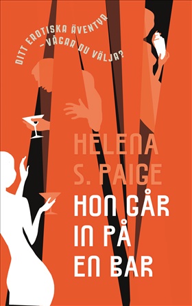 Hon går in på en bar