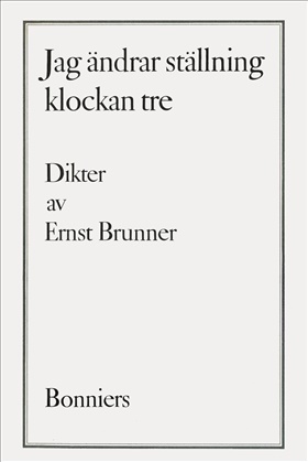 Jag ändrar ställning klockan tre