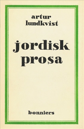 Jordisk prosa