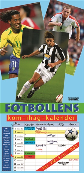 Fotbollens kom-ihåg-kalender 2006