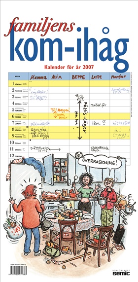 Familjens kom-ihåg kalender 2007