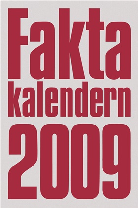 Faktakalendern 2009 (med EAN-kod)