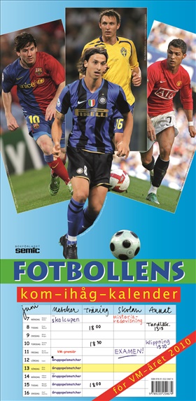 Fotbollens kom-ihåg-kalender 2010