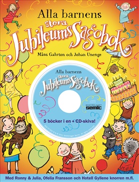 Alla barnens stora jubileumssagobok + CD