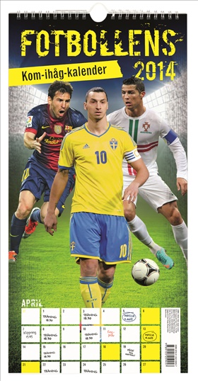 Fotbollens kom-ihåg-kalender 2014