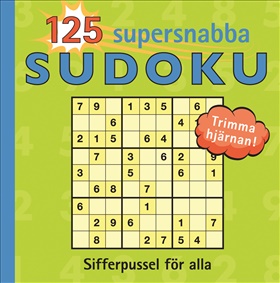 125 Supersnabba sudoku