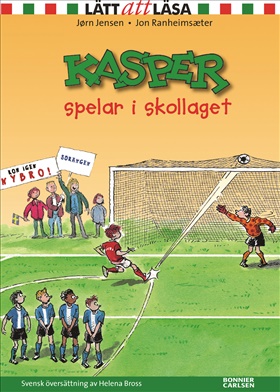 Kasper spelar i skollaget