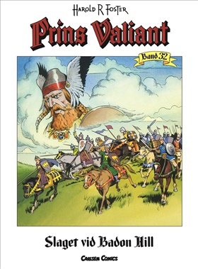 Prins Valiant 32: Slaget vid Badon Hill