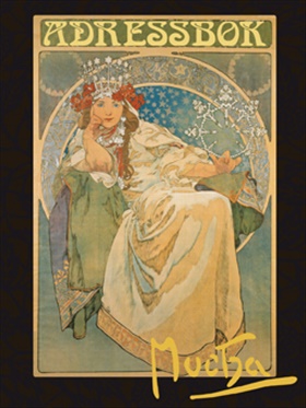 Adressbok Alphonse Mucha