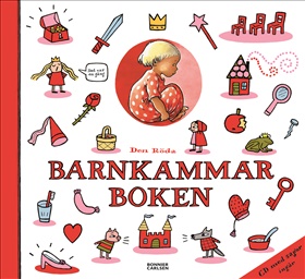 Den röda barnkammarboken inkl cd