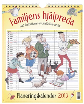 Familjens hjälpreda - planeringskalender 2013