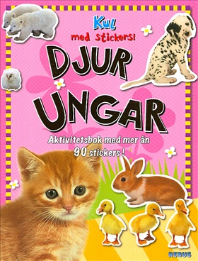 Djurungar - Kul med stickers!