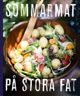 Sommarmat på stora fat