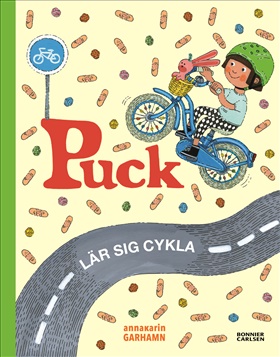 Puck lär sig cykla