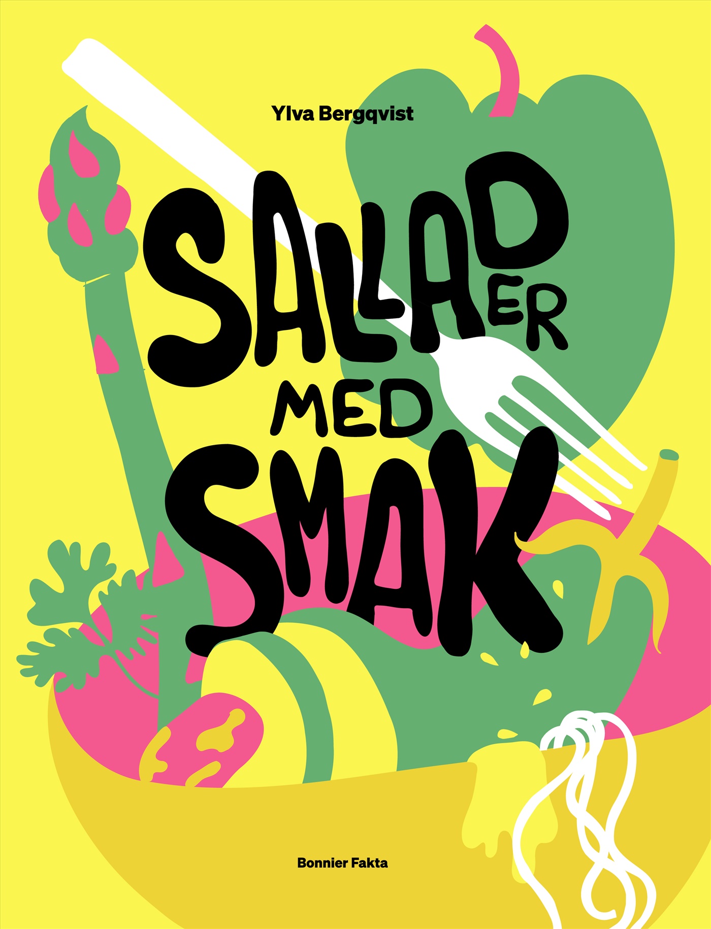 Omslag: Sallader med smak