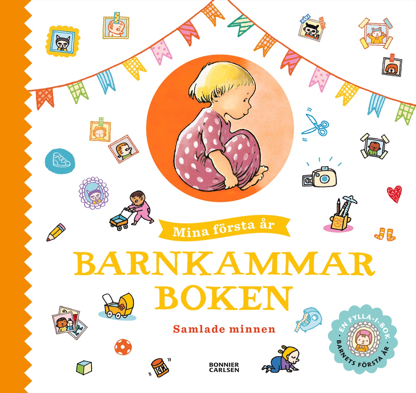 Omslag: Barnkammarboken. Mina första år