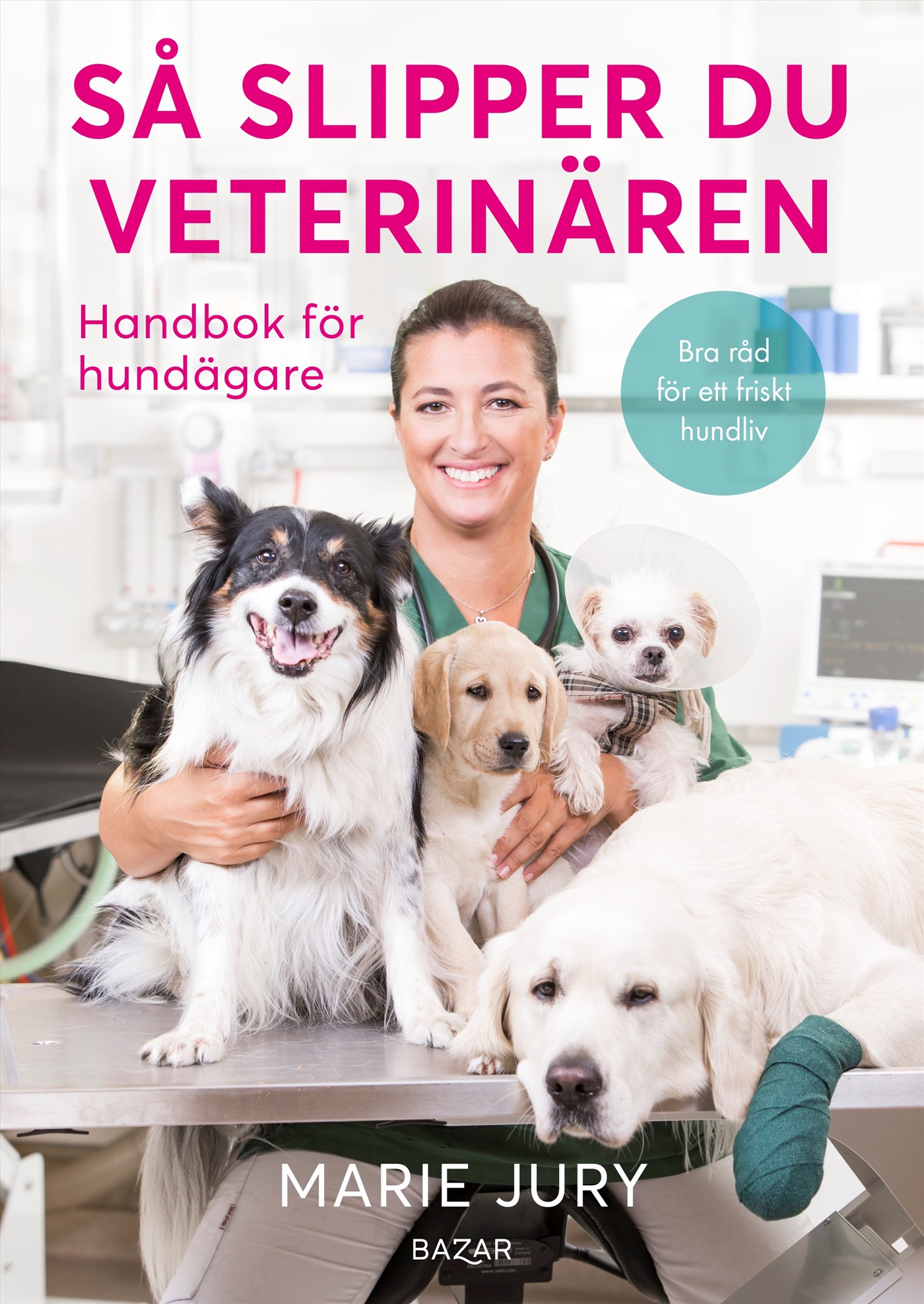 Omslag: Så slipper du veterinären : Handbok för hundägare